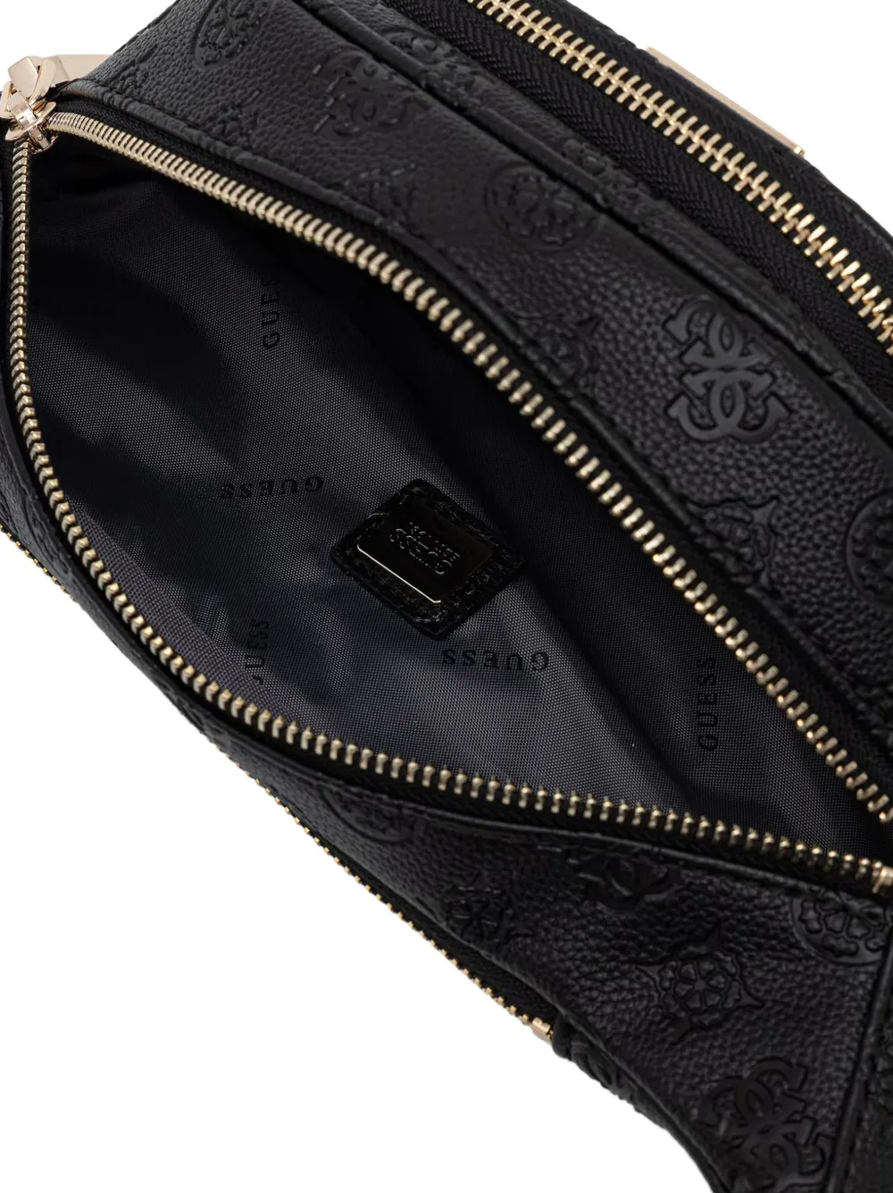 GUESS USA Heuptas met logo-reliëf Zwart