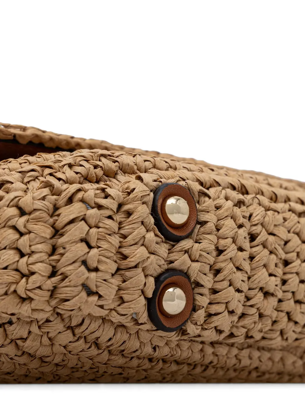 GUESS USA Ofelia schoudertas met bloemenbedel Beige