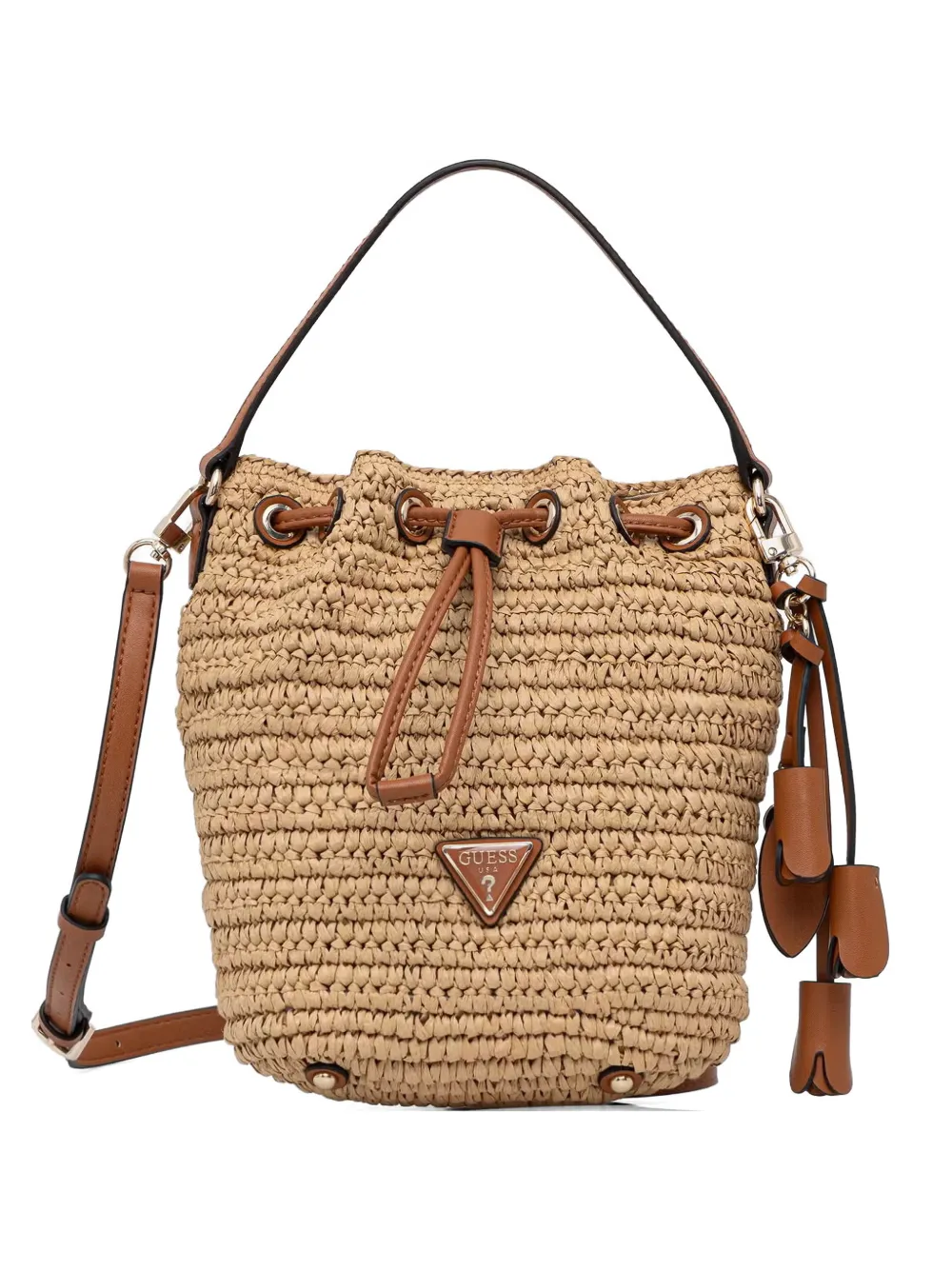 GUESS USA Ofelia bucket bag - Marrone