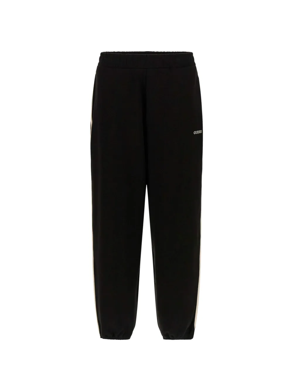 GUESS USA Jasmine logo-print side-stripe track pants - Nero
