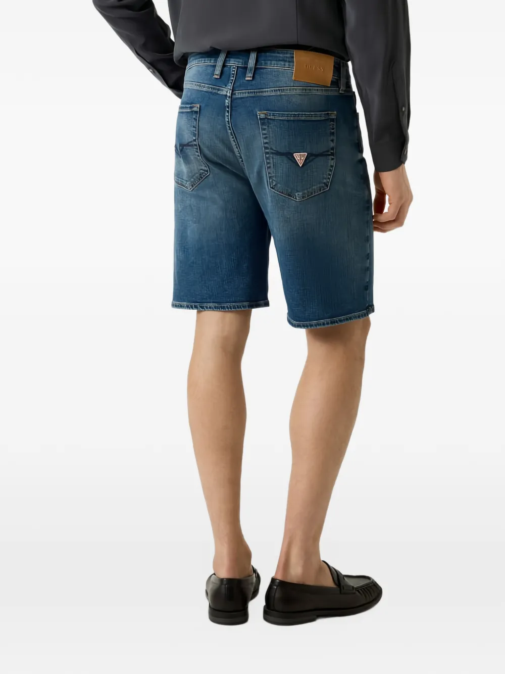 GUESS USA Denim shorts Blauw
