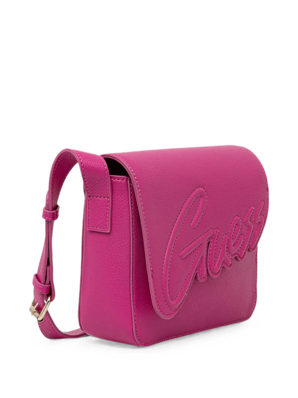 guess kids logo-detail shoulder bag - Rosa