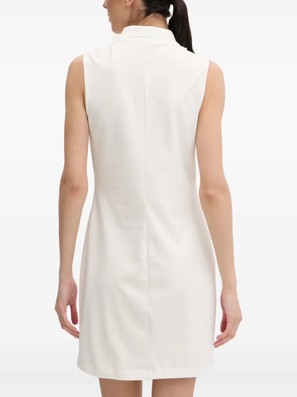 GUESS USA Mini-jurk verfraaid met stras en polokraag Wit