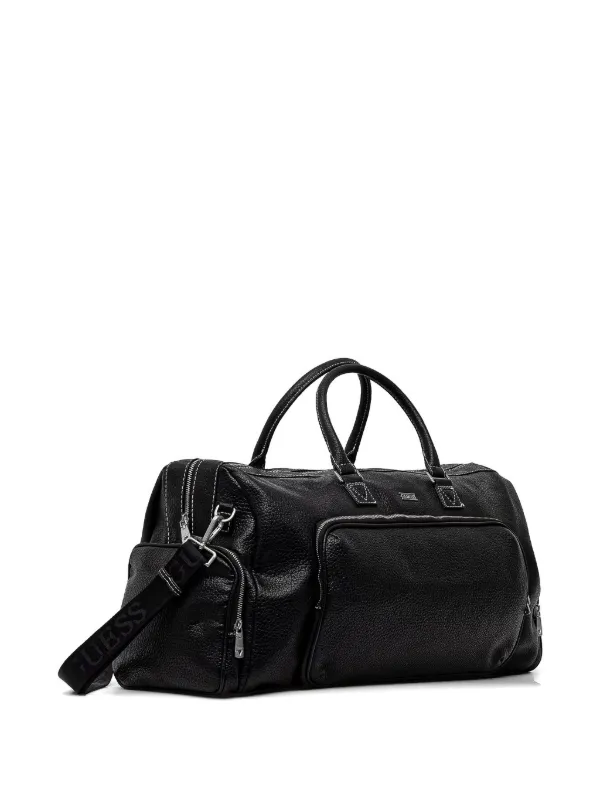 guess men's travel bag kit: Clothing, Shoes & Jewelry The bags design is understated yet distinctly brand GUESS USA Boston logo-lettering Duffle