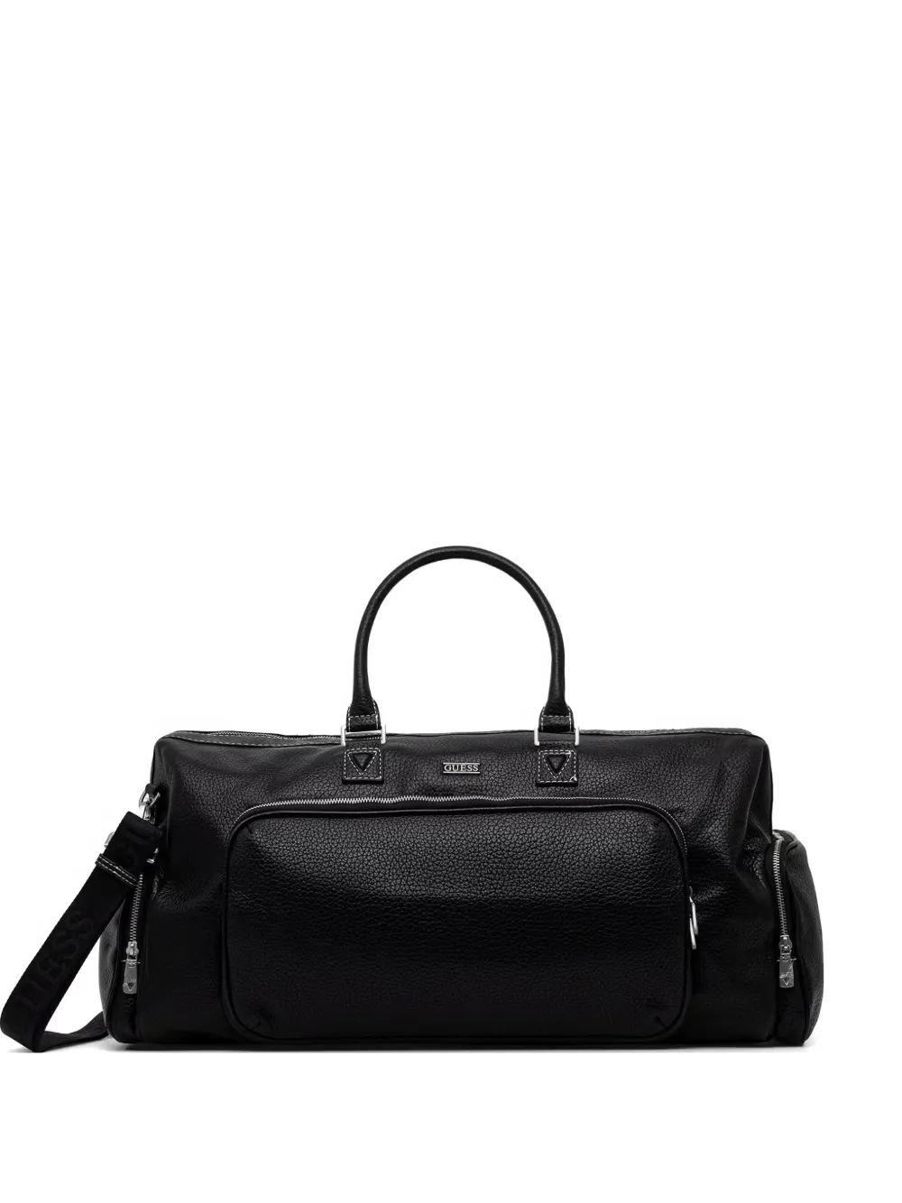 GUESS USA logo-lettering duffle bag - Nero