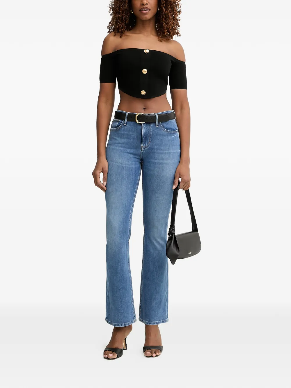 GUESS USA Flared jeans Blauw