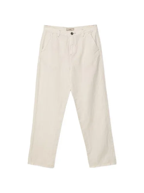 guess kids pantalones con logo bordado