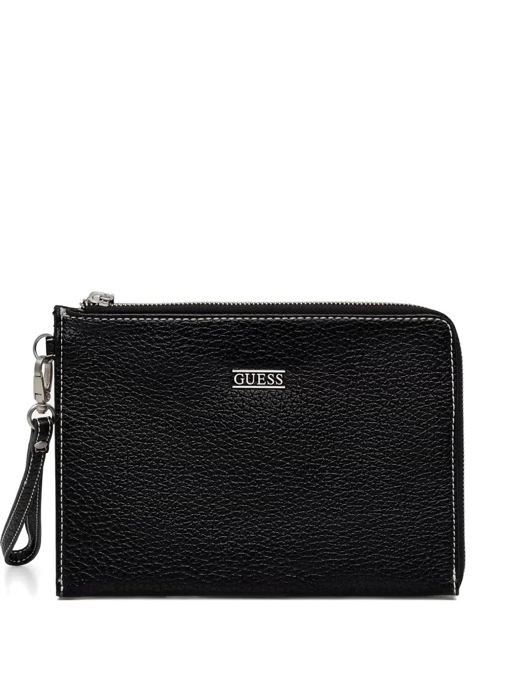 GUESS USA logo-plaque wallet - Nero