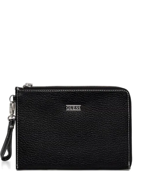GUESS USA logo-plaque wallet