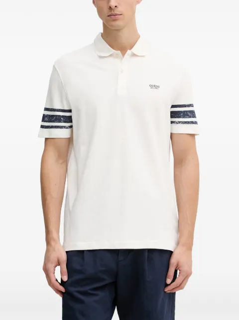 GUESS USA playera tipo polo con logo bordado
