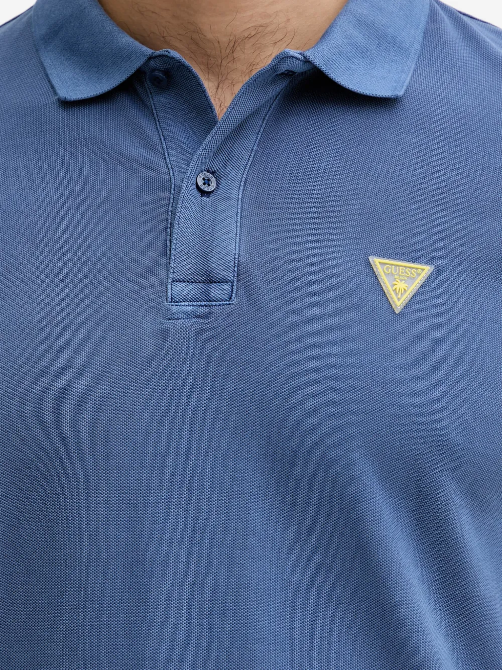 GUESS USA Poloshirt met logo Blauw
