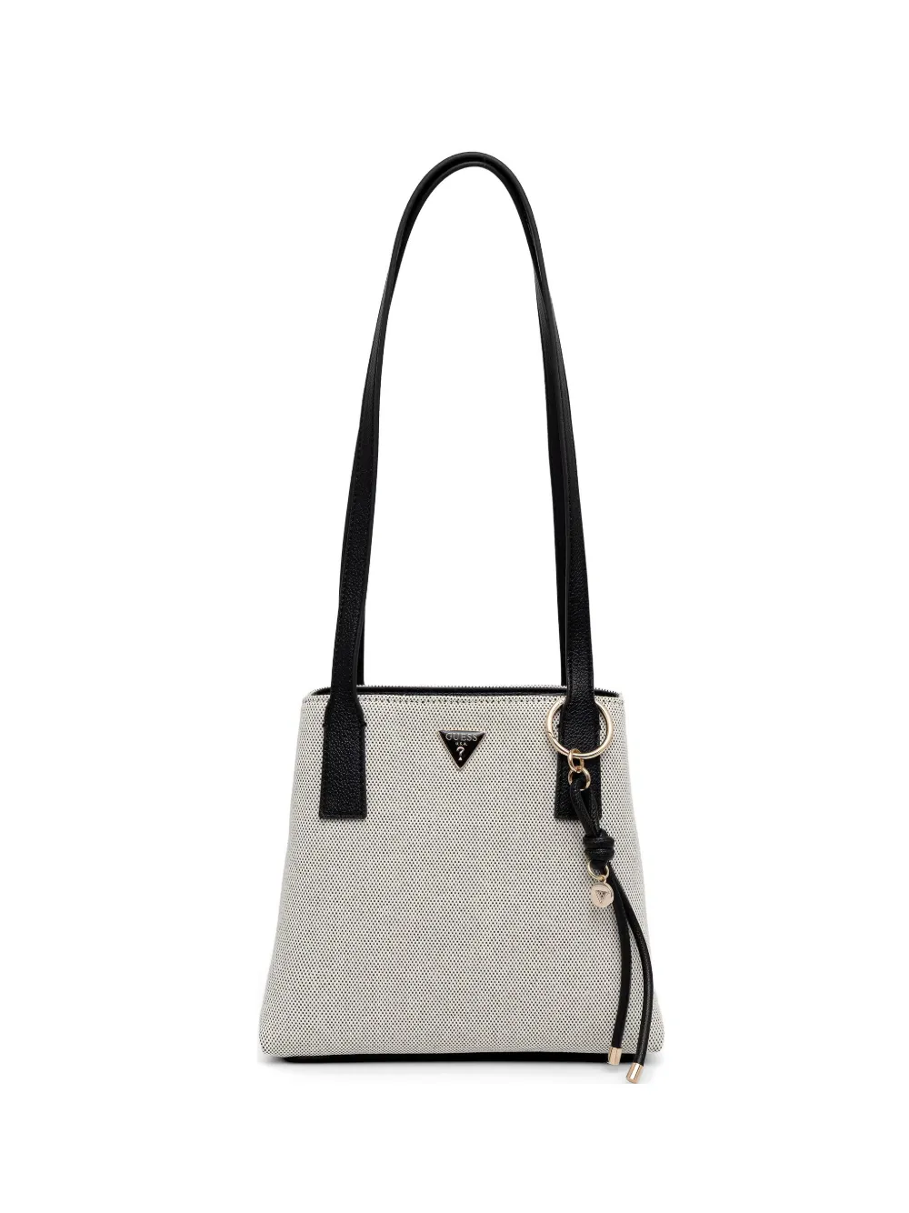 GUESS USA logo-plaque shoulder bag - Bianco