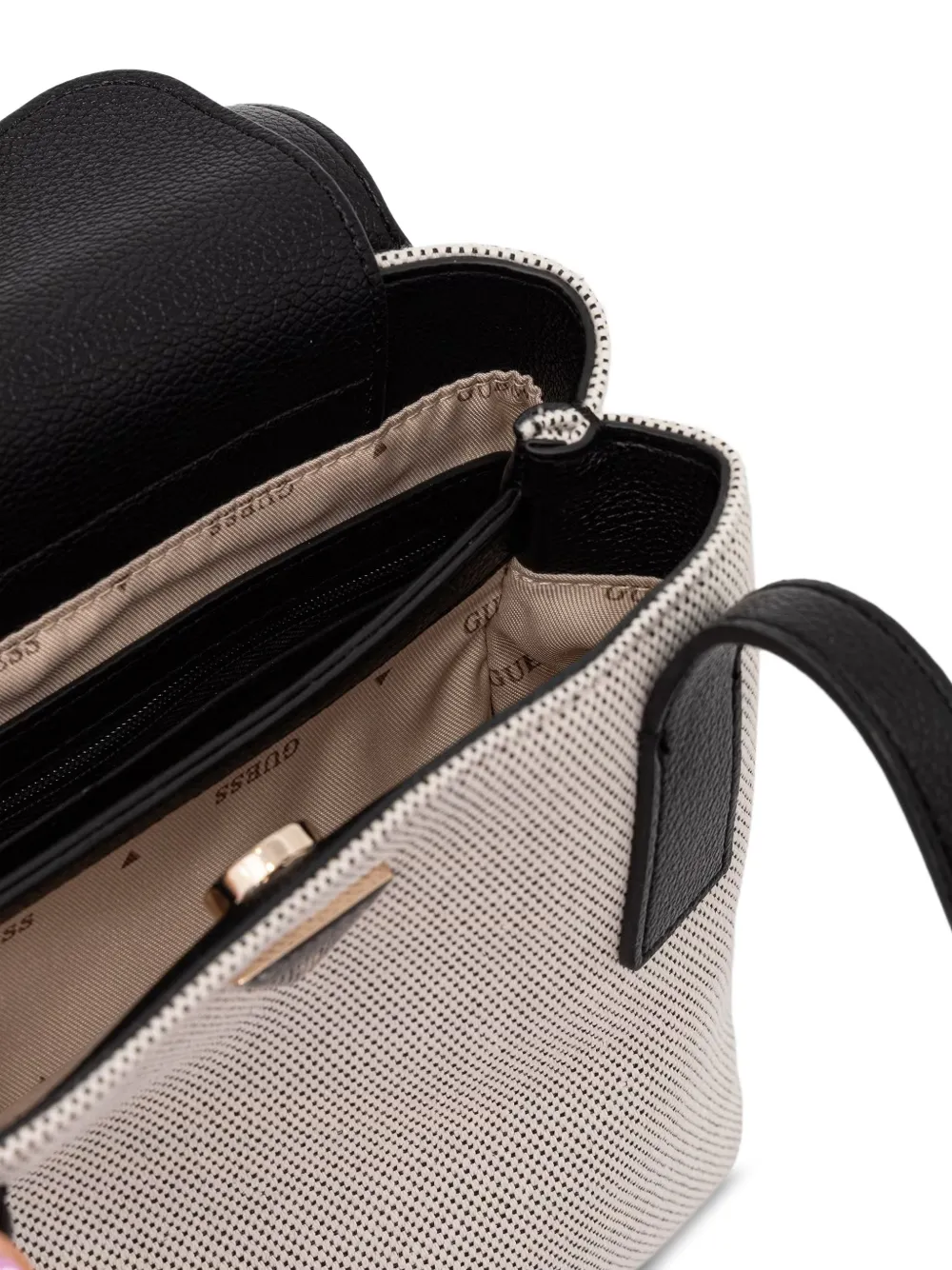 GUESS USA Schoudertas met logoplakkaat Wit