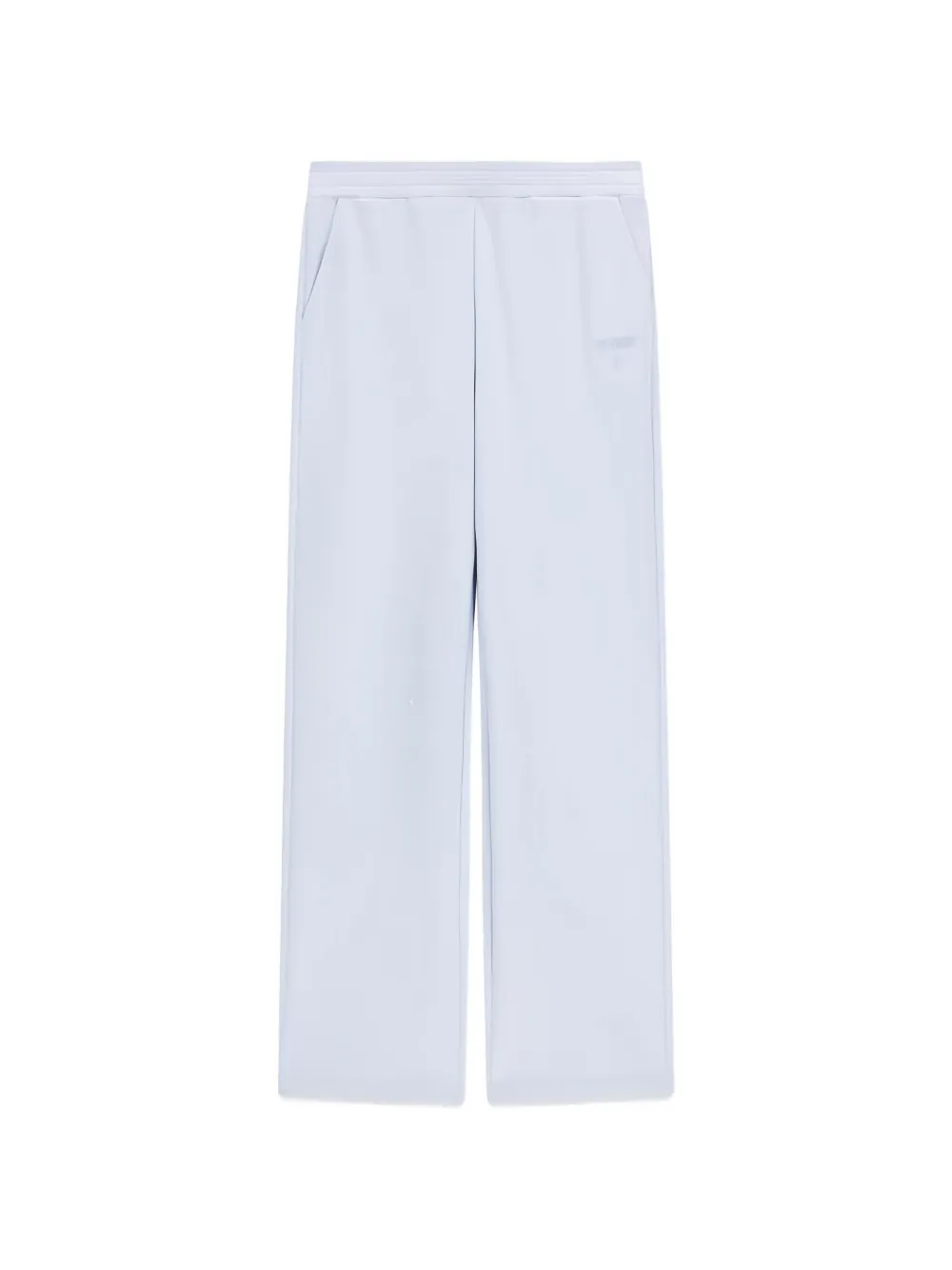 GUESS USA logo-embroidered elasticated-waist track pants - Blau