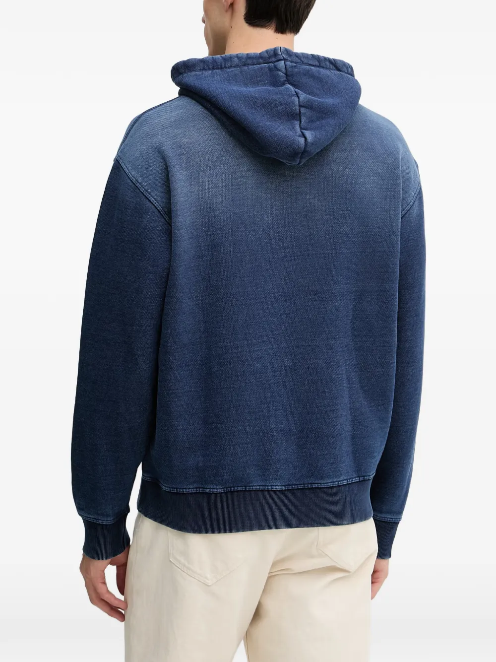 GUESS USA Hoodie met trekkoord Blauw