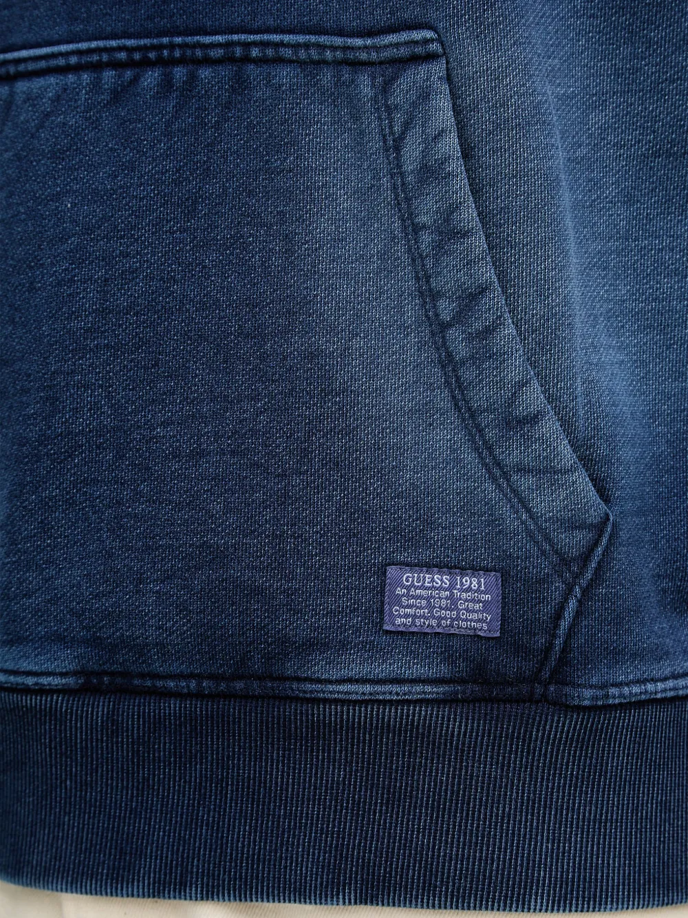 GUESS USA Hoodie met trekkoord Blauw