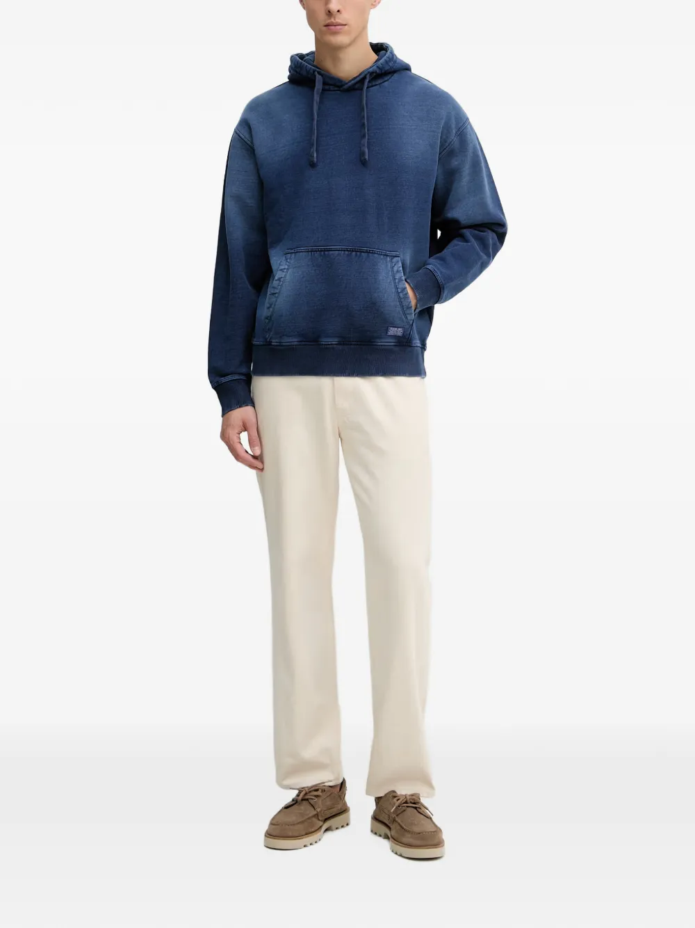GUESS USA Hoodie met trekkoord Blauw