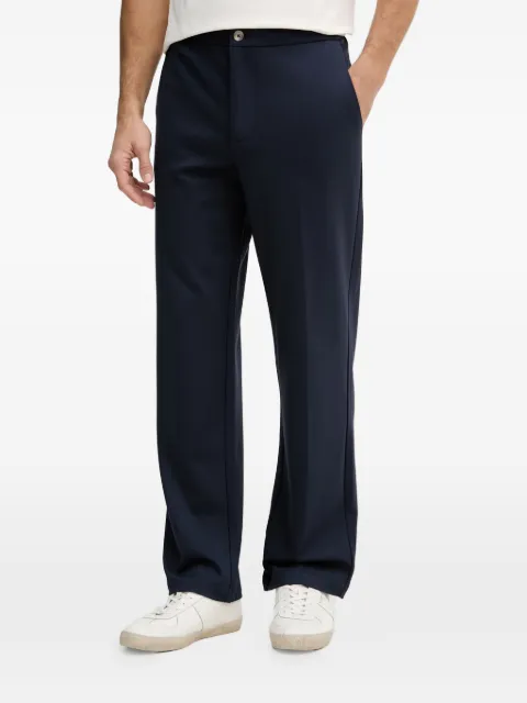 GUESS USA logo-plaque tailored trousers