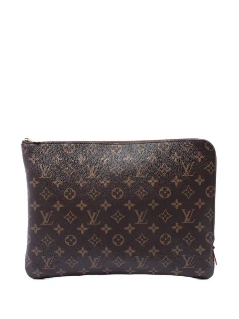 Louis Vuitton Pre-Owned Clutch Etui Voyage MM con monogramma 2018