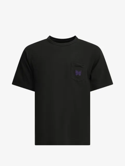 Needles playera con bordado Papillon