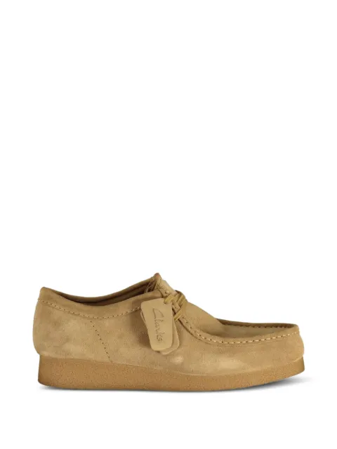 Clarks Wallabee suede loafers