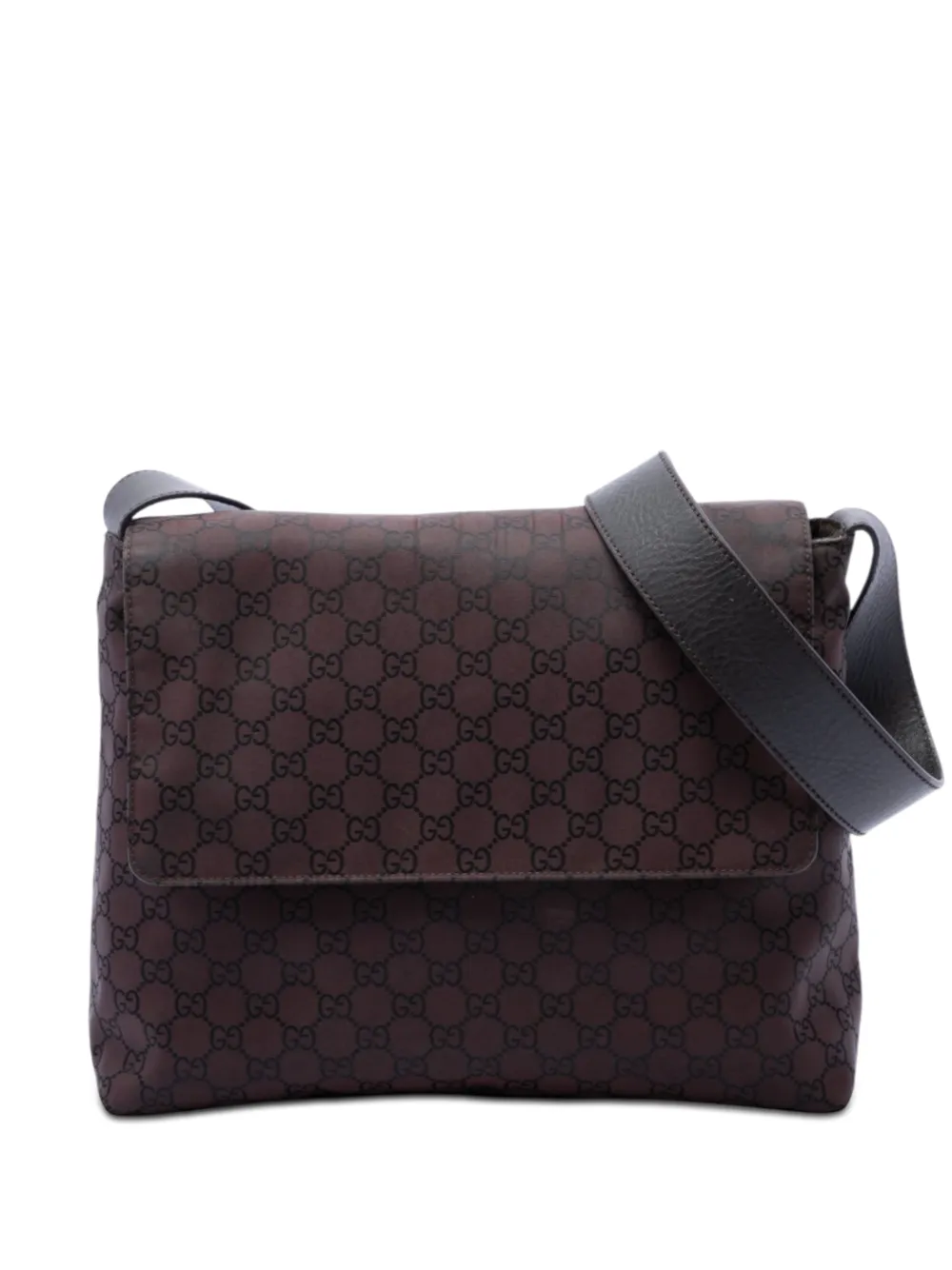 Gucci Pre-Owned 2016-2026 GG Nylon crossbody bag - Brown