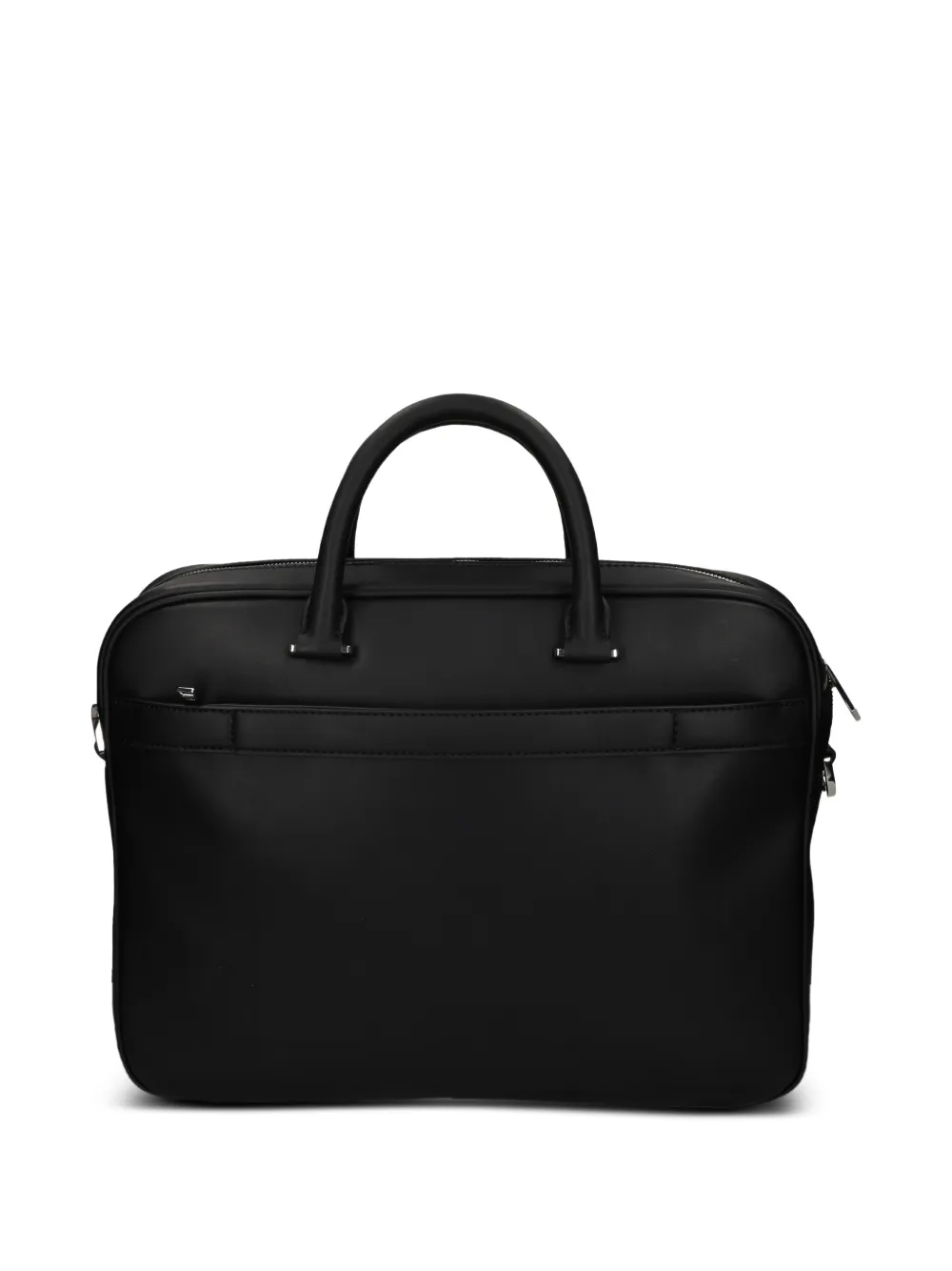  Boss Porte-documents à Motif Monogrammé - Noir 