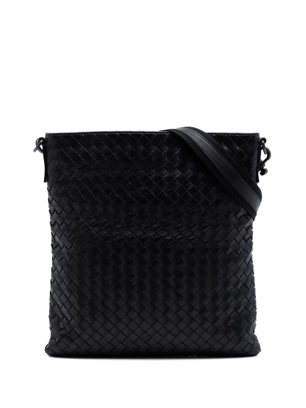 Bottega Veneta Pre-Owned 2012-2026 Nappa Intrecciato VN crossbody bag - Nero