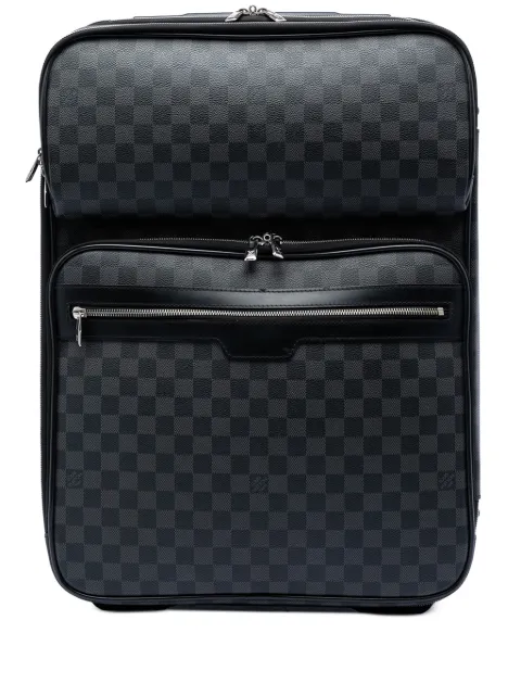 Louis Vuitton Pre-Owned 2010 Damier Graphite Pegase Business Luggage 55 travel bag