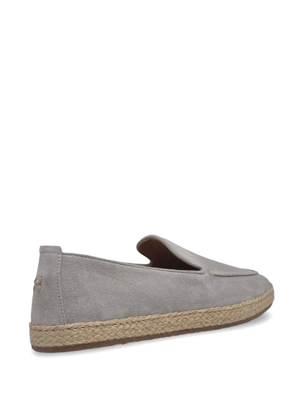 Henderson Baracco suede espadrille loafers Grijs