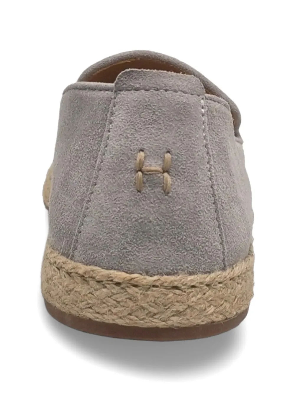 Henderson Baracco suede espadrille loafers Grijs