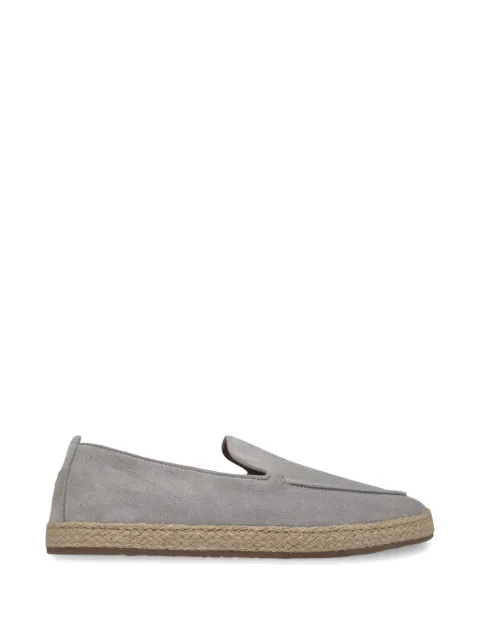 Henderson Baracco suede espadrille loafers