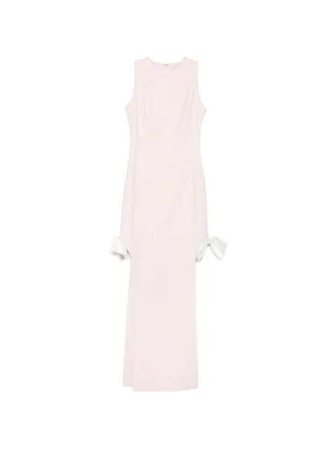 Leen Mougrhabi vestido largo Amour con lazo