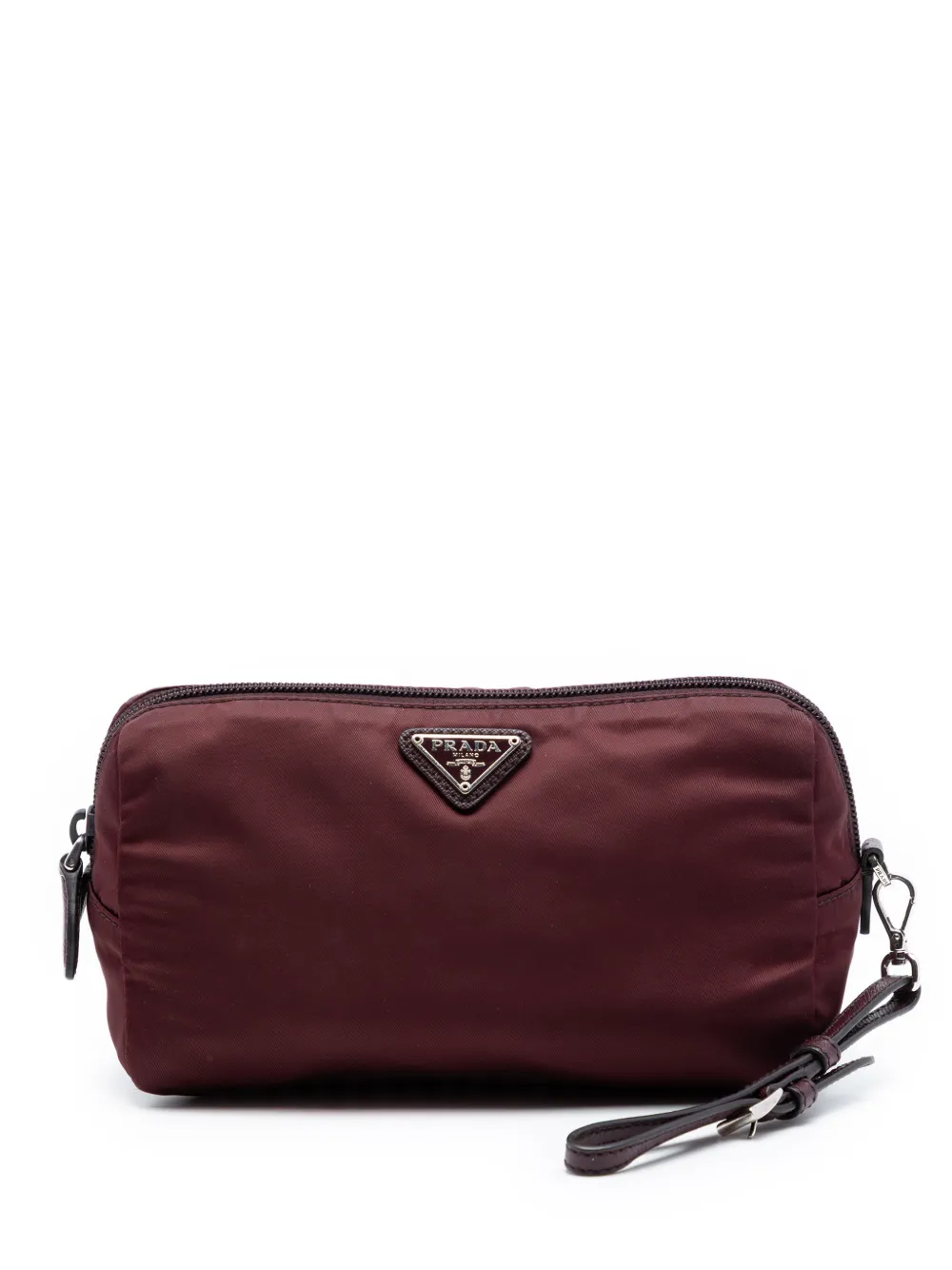 Prada Pre-Owned 2000-2013 Tessuto pouch - Rosso