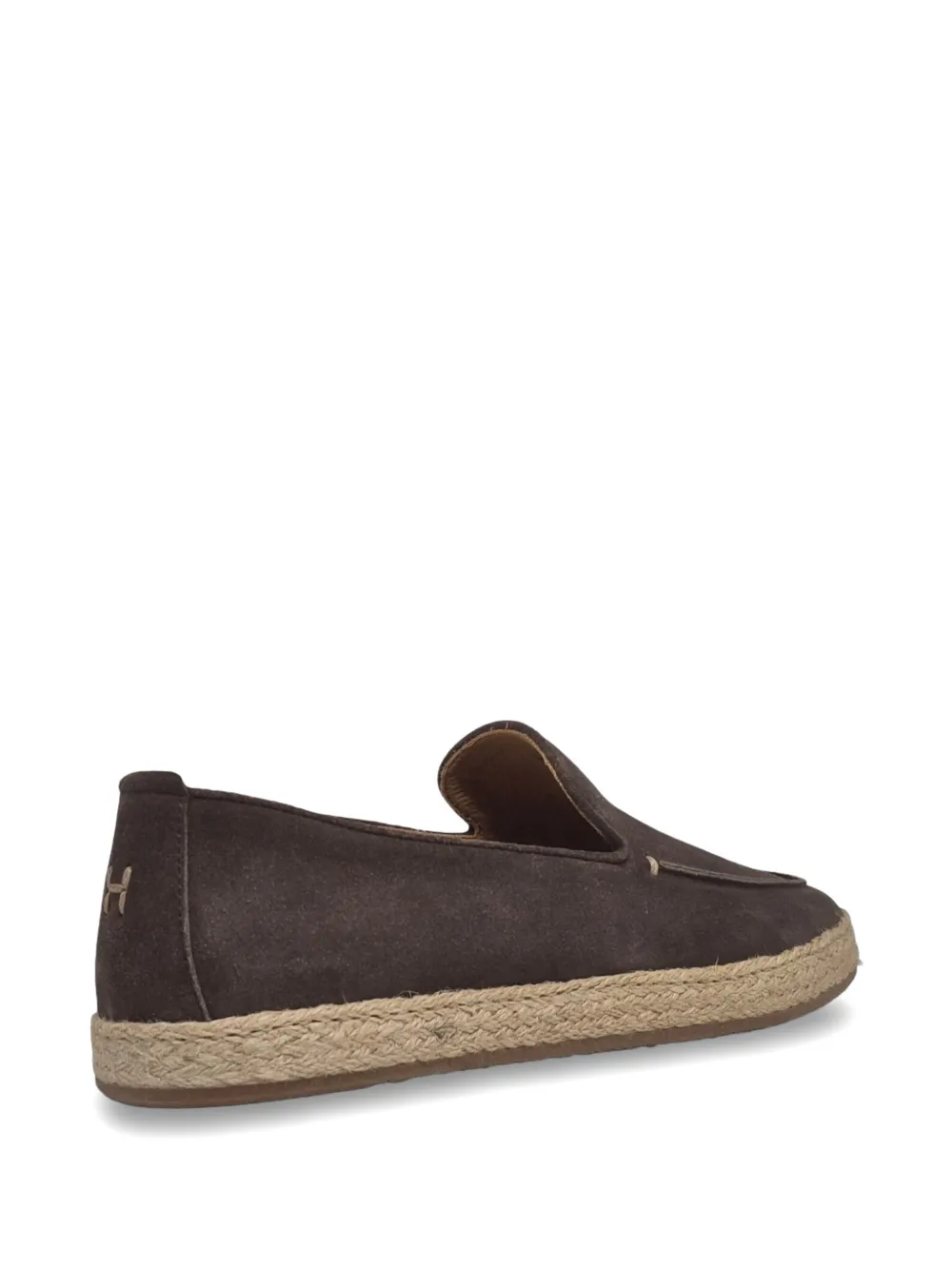 Henderson Baracco suede espadrille loafers Bruin