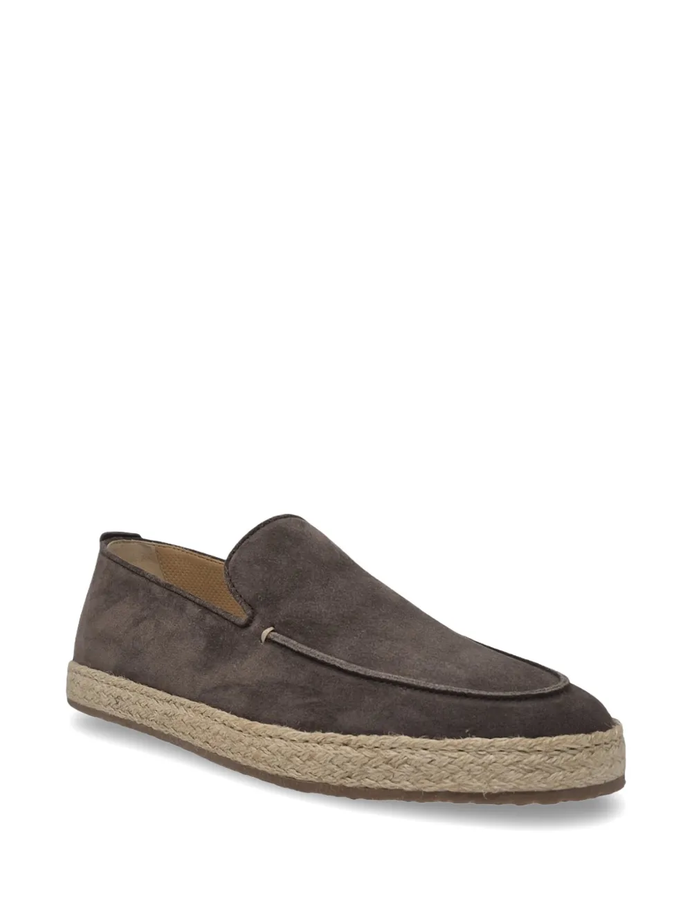 Henderson Baracco suede espadrille loafers Bruin