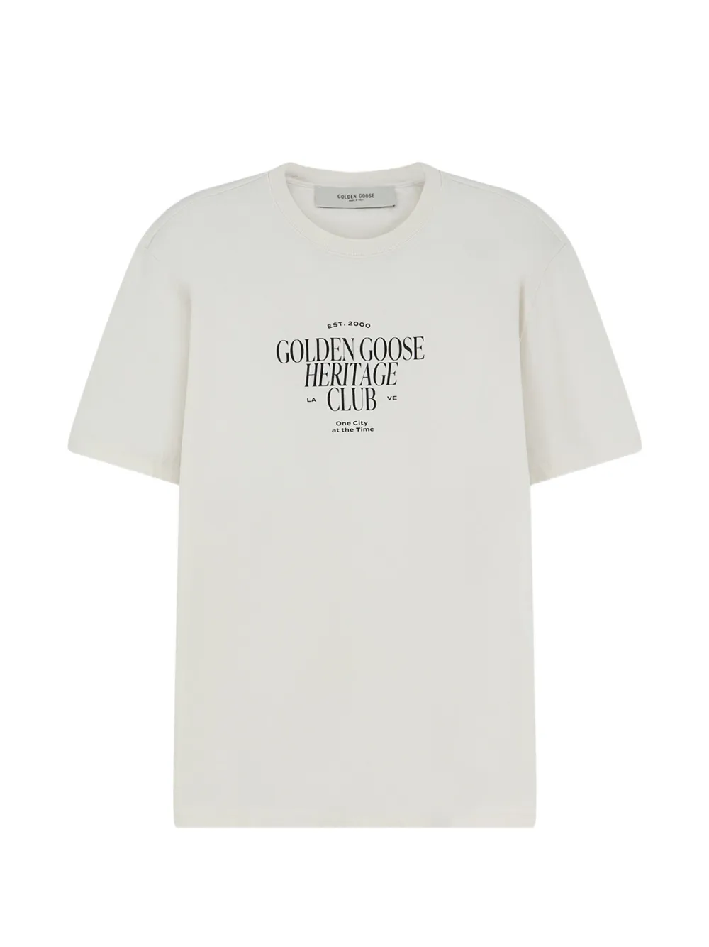 Golden Goose logo-print T-shirt - Weiß