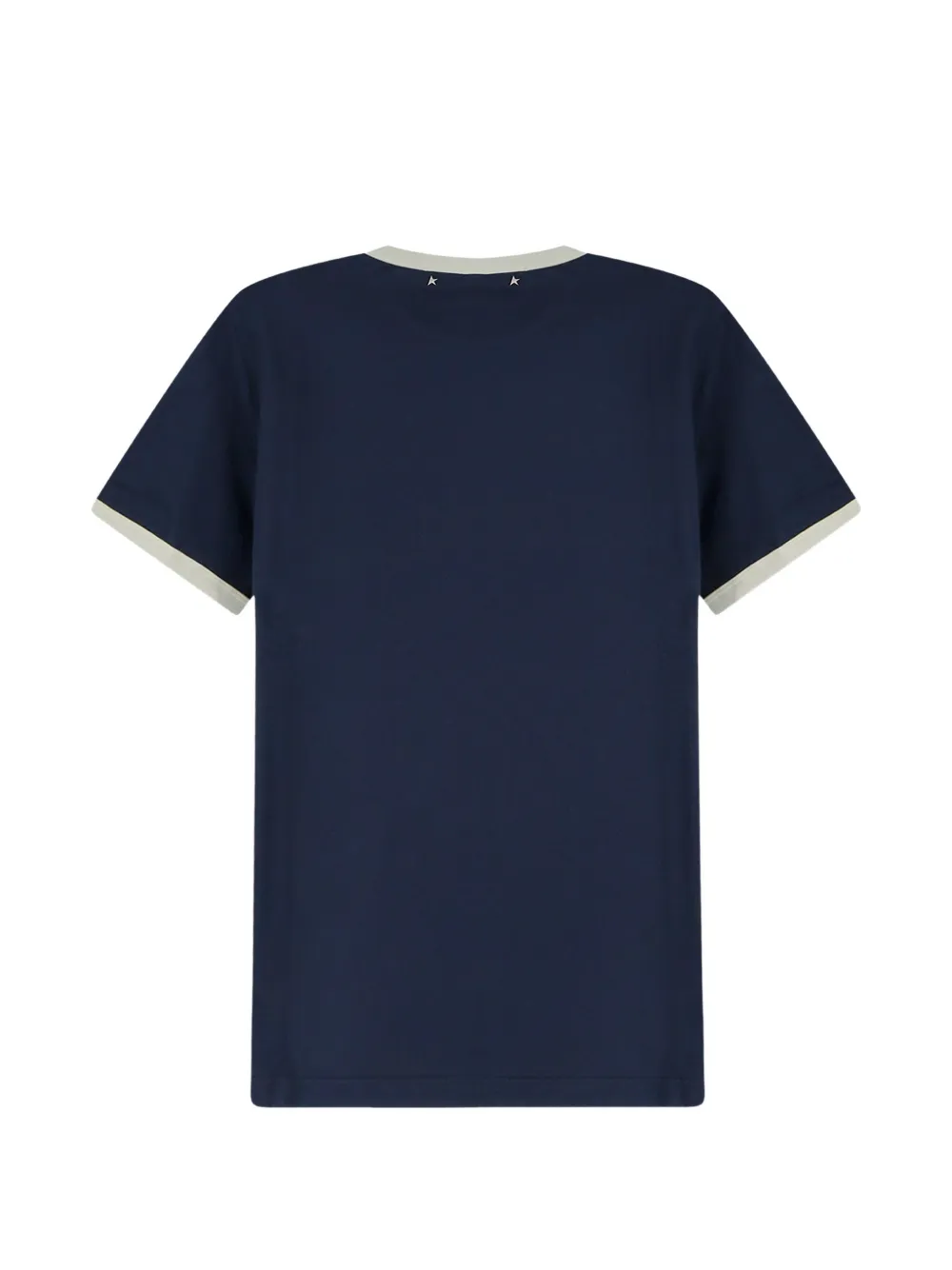  Golden Goose Camiseta Con Logo Estampado - Azul 