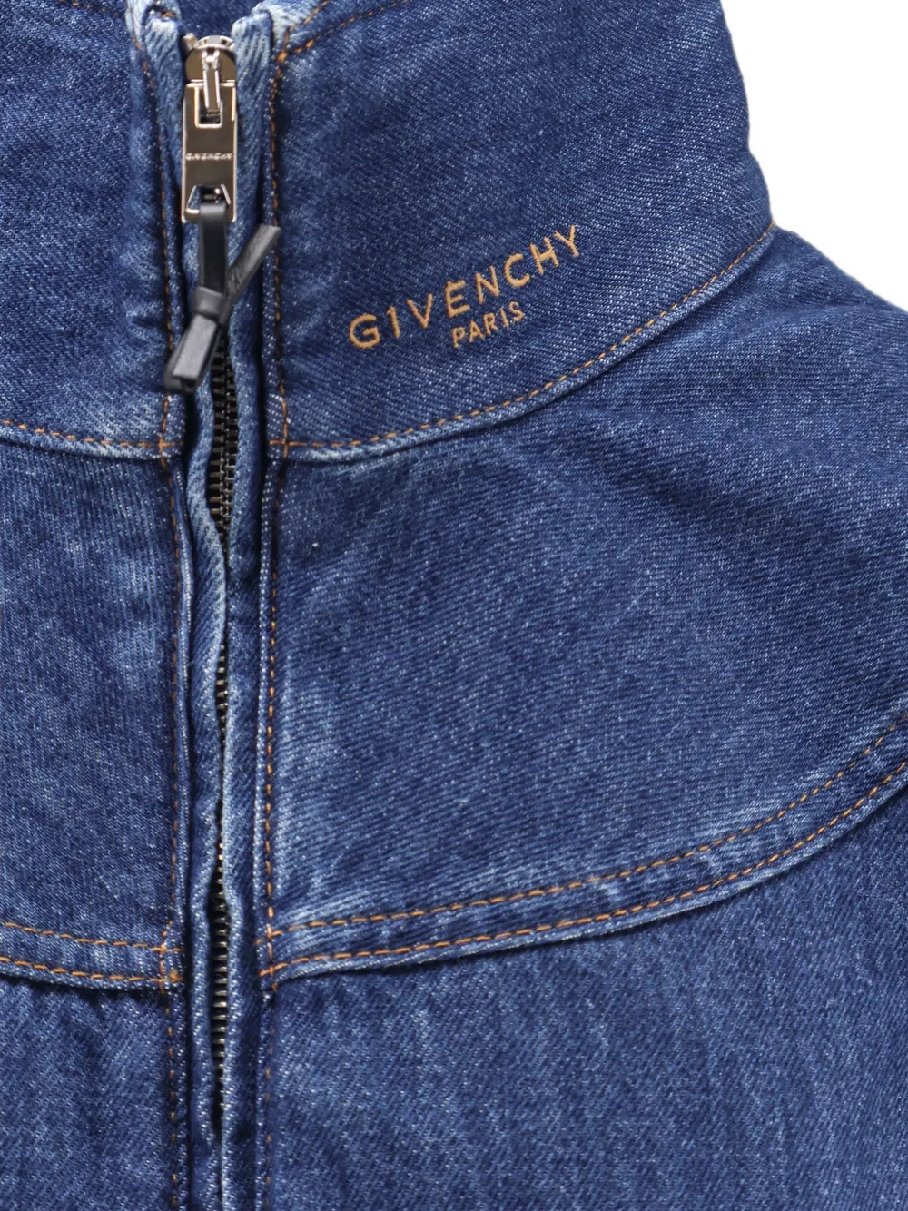 Givenchy Medium denim jack Blauw