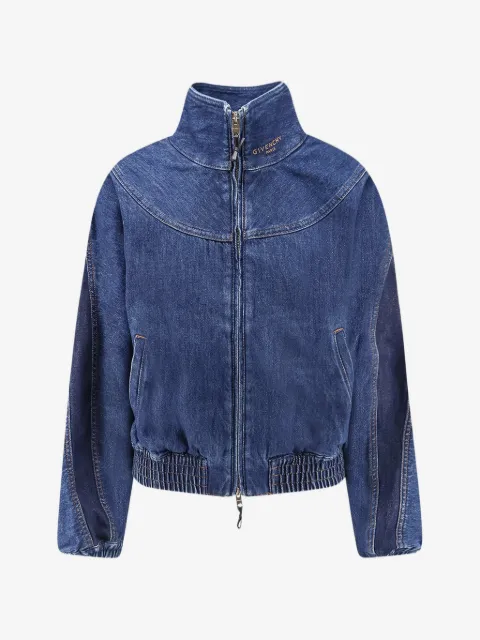 Givenchy blouson en jean bleu moyen