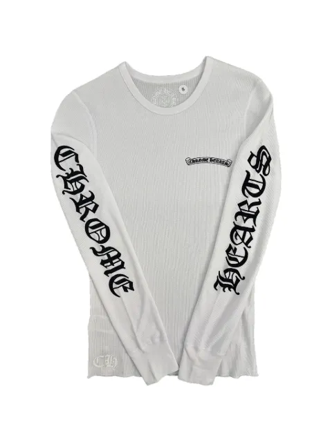 Chrome Hearts Scroll Logo Thermal T-shirt