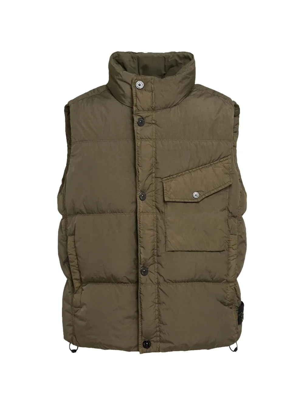 Stone Island quilted gilet - Grün