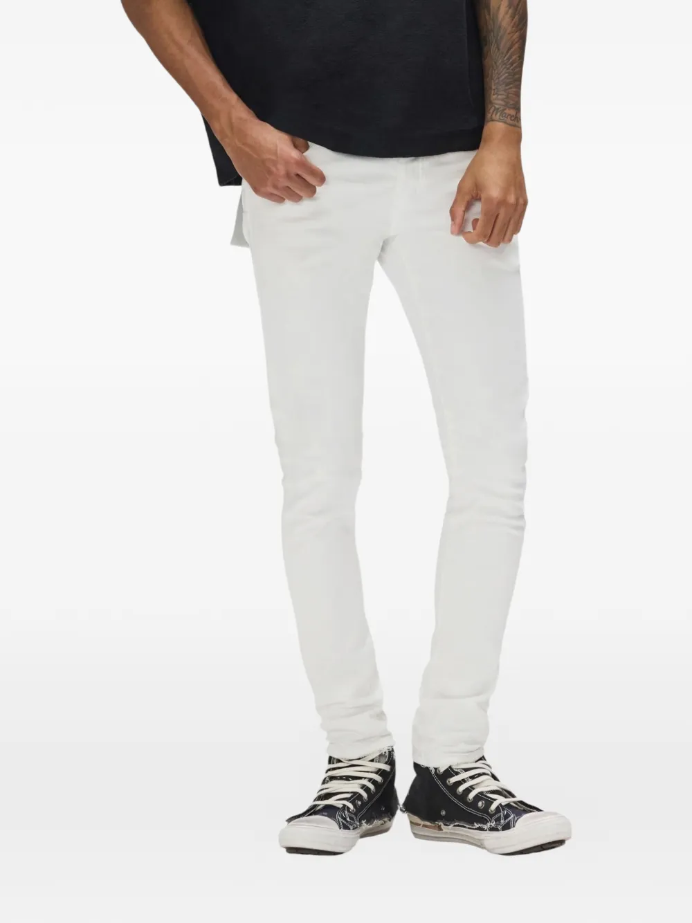 Purple Brand Low waist jeans Wit