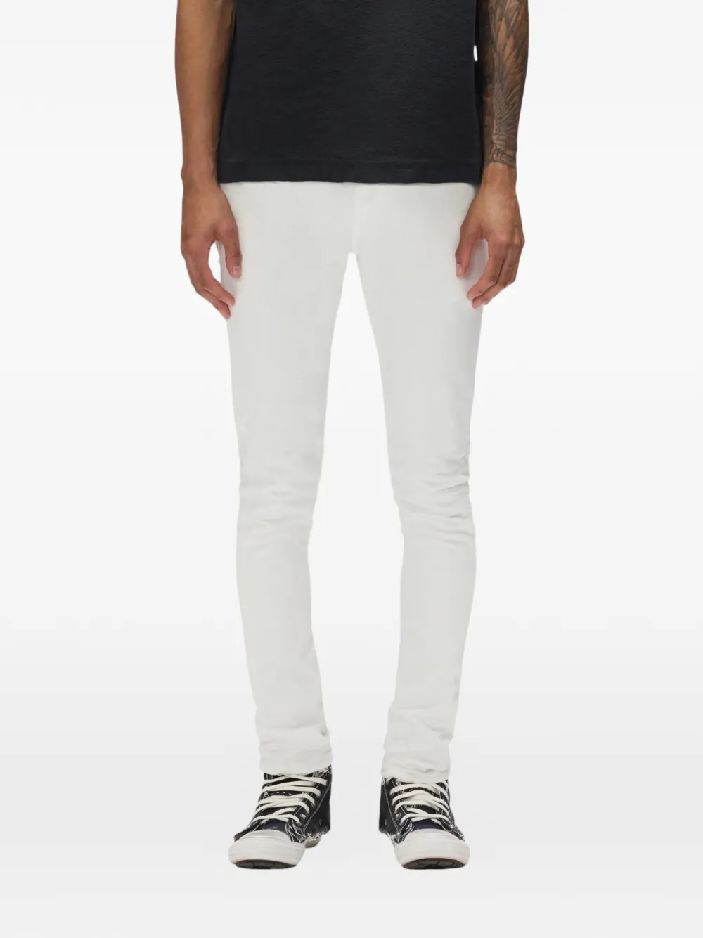 Purple Brand Low waist jeans Wit