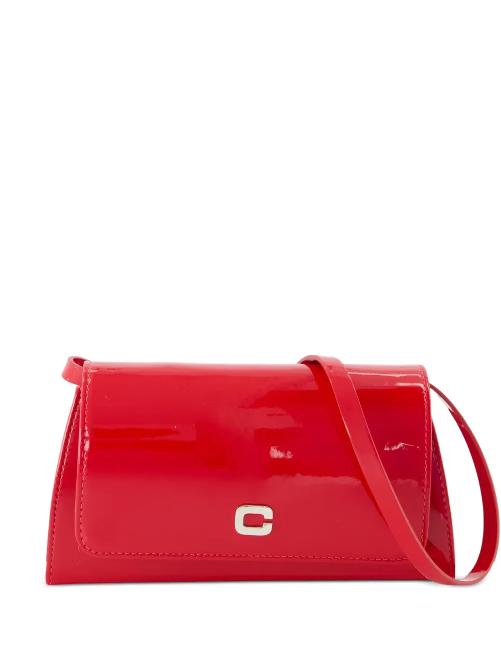 Carel Paris Elysee patent leather shoulder bag - Rosso