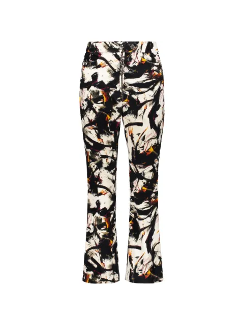 Ellery abstract-print trousers
