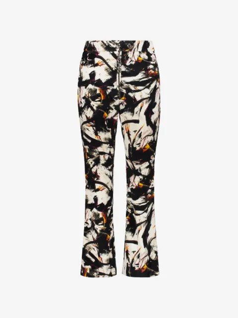 Ellery abstract-print trousers