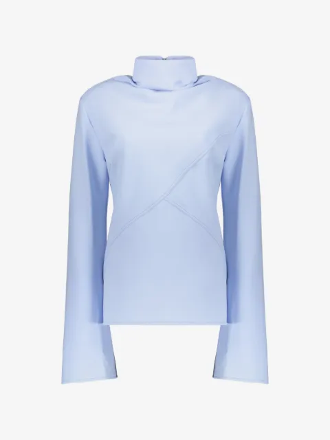 Ellery cross-seam long-sleeve top