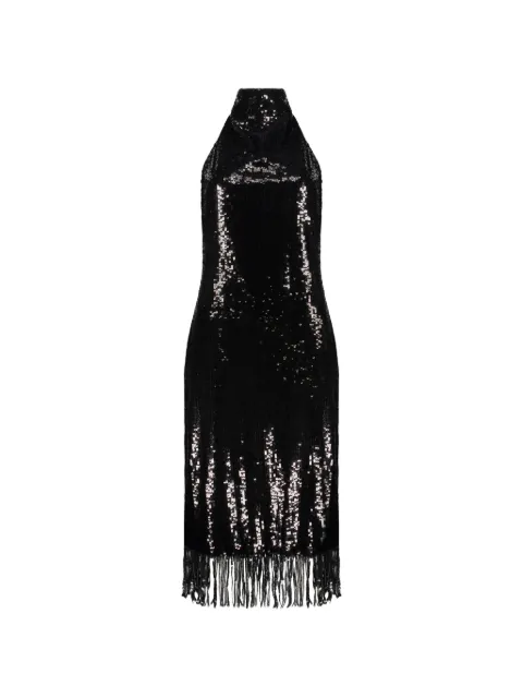 Ellery sequin-embellished fringed mini dress