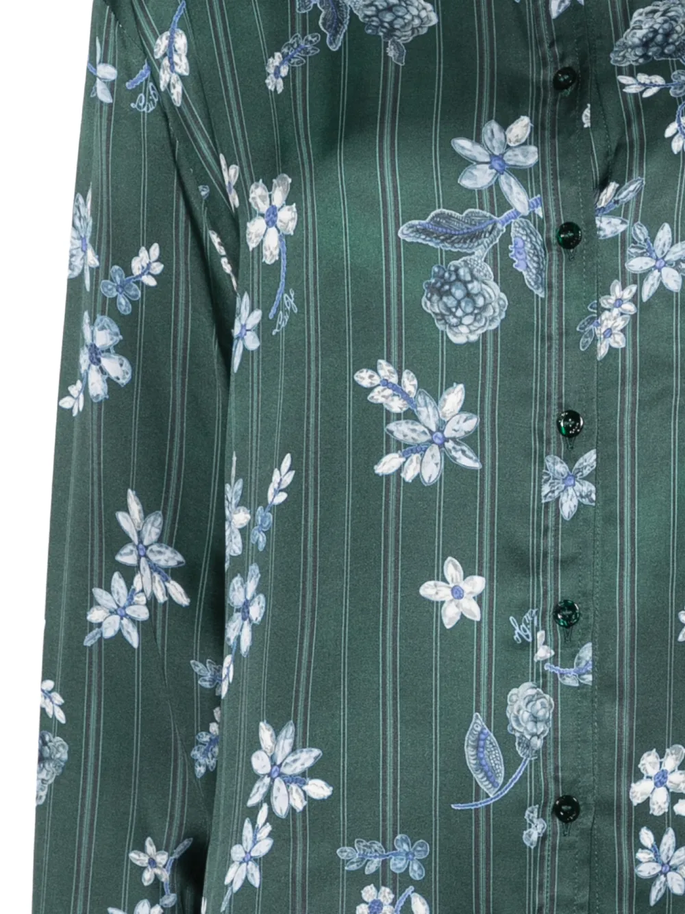 LIU JO Blouse met bloemenprint Groen